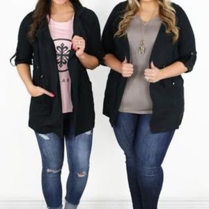 NWT Downtown Jacket in Black